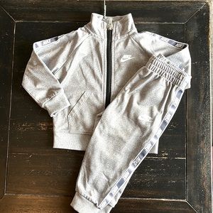 Grey Nike tracksuit